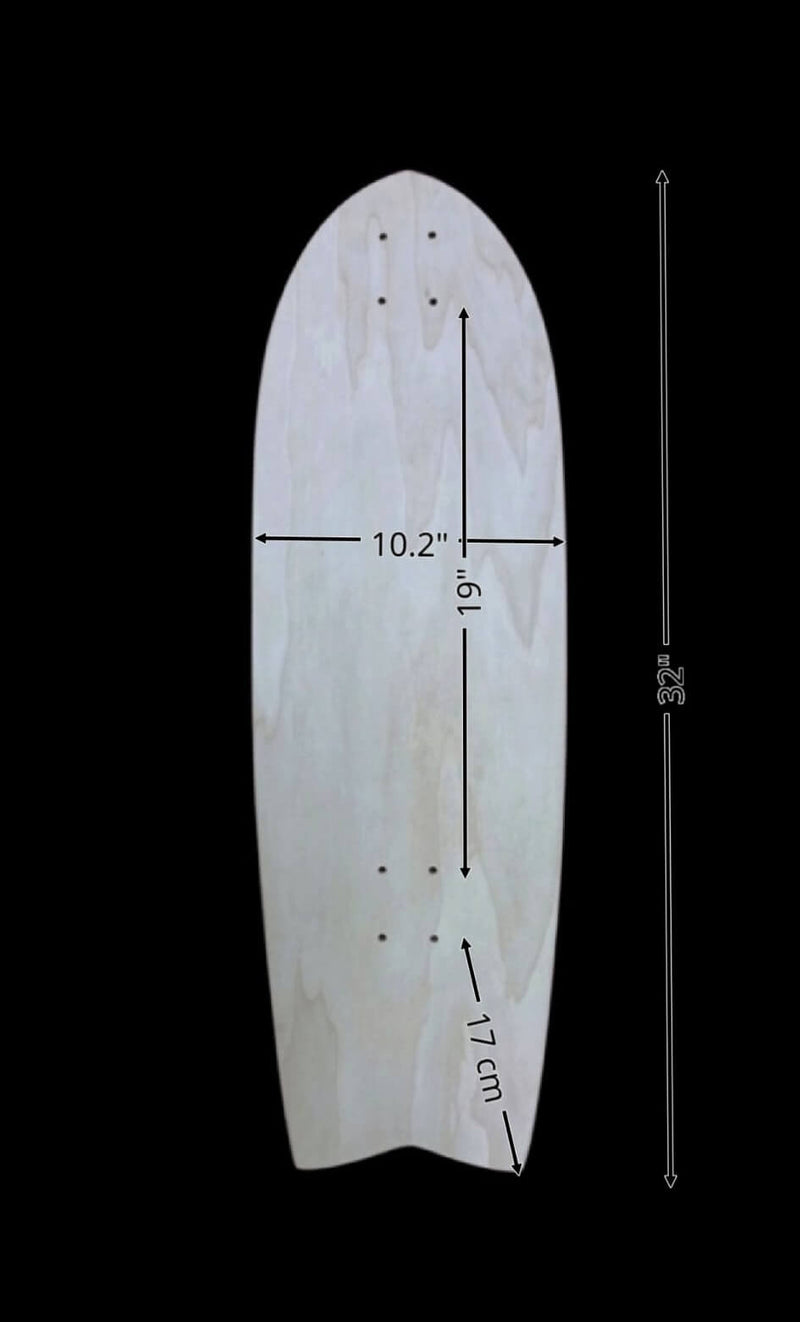 Skateboard Customizable (32'')